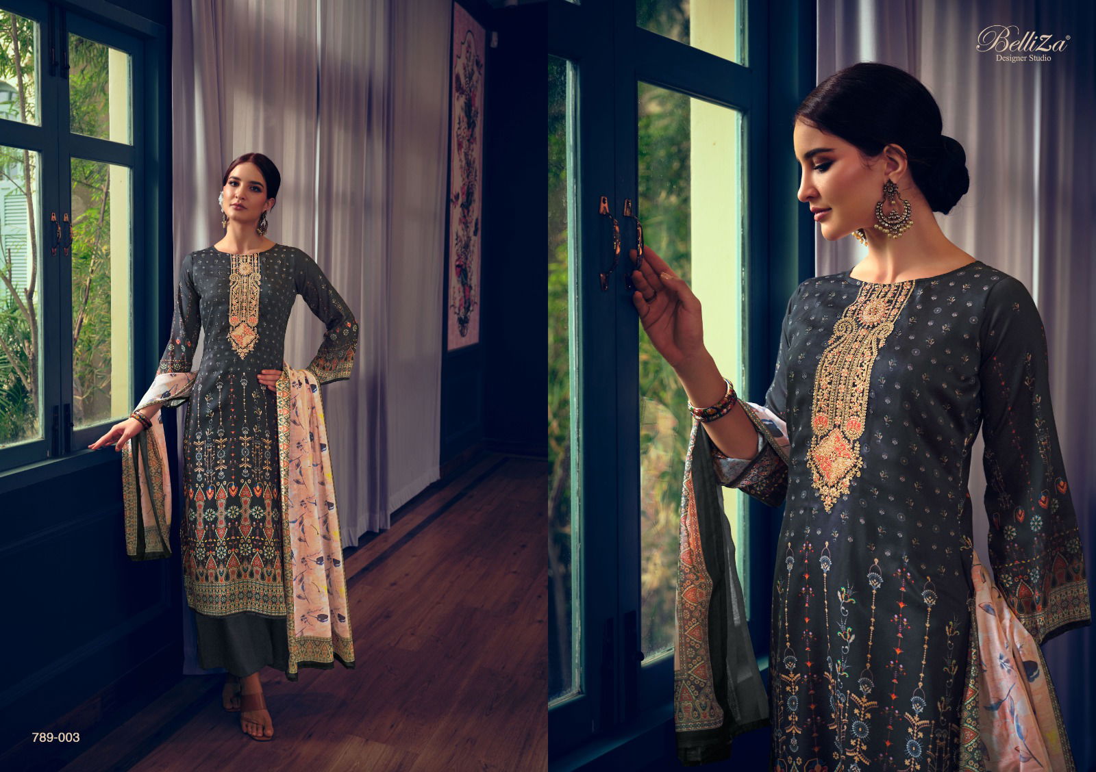 Gulabo By Belliza Jam Cotton Dress Material Catalog
